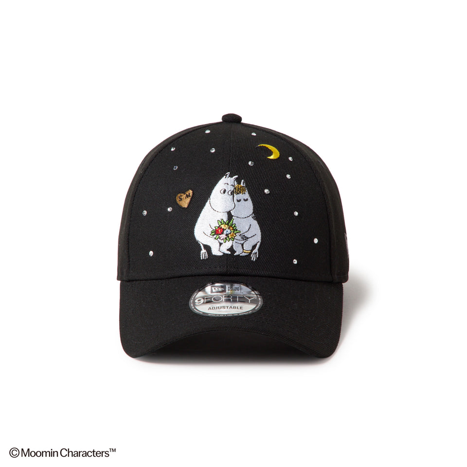 9FORTY Moomin ムーミン スノークのおじょうさん Rhinestone ブラック | NEW ERA ニューエラ公式オンラインストア