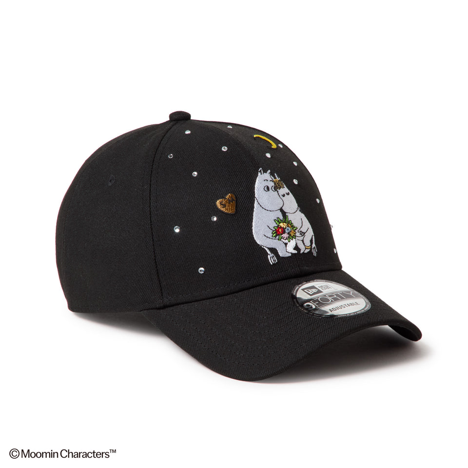 9FORTY Moomin ムーミン スノークのおじょうさん Rhinestone ブラック | NEW ERA ニューエラ公式オンラインストア