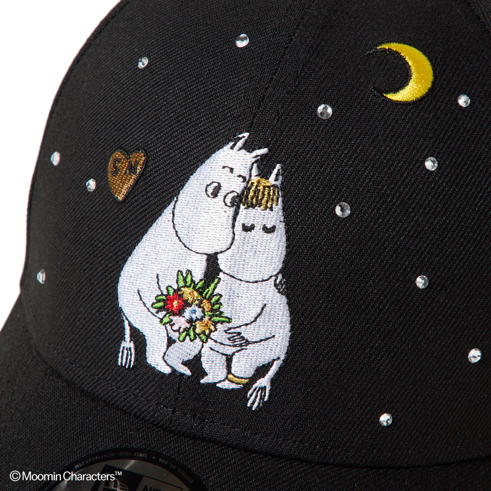 9FORTY Moomin ムーミン スノークのおじょうさん Rhinestone ブラック | NEW ERA ニューエラ公式オンラインストア