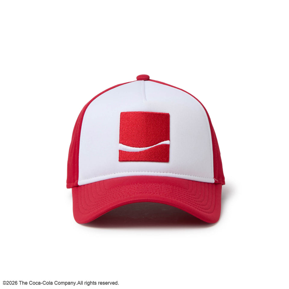 9FORTY A-Frame Coca-Cola コカ・コーラ ホワイト/スカーレット | NEW ERA ニューエラ公式オンラインストア