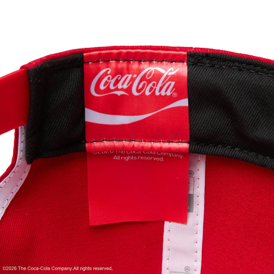 9FORTY A-Frame Coca-Cola コカ・コーラ ホワイト/スカーレット | NEW ERA ニューエラ公式オンラインストア