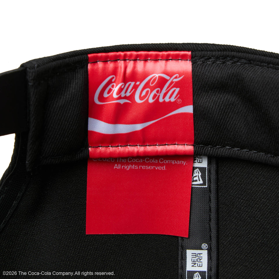 9FORTY A-Frame Coca-Cola コカ・コーラ ホワイト/ブラック | NEW ERA ニューエラ公式オンラインストア