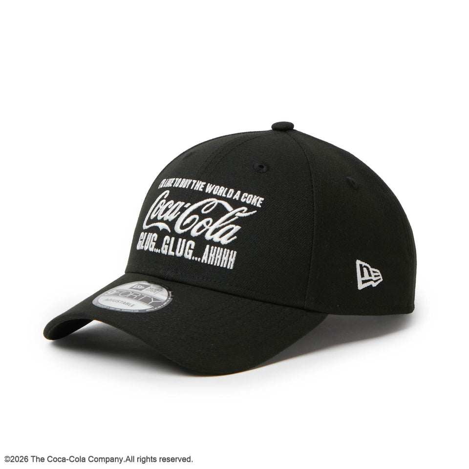 9FORTY Coca-Cola コカ・コーラ ブラック | NEW ERA ニューエラ公式オンラインストア