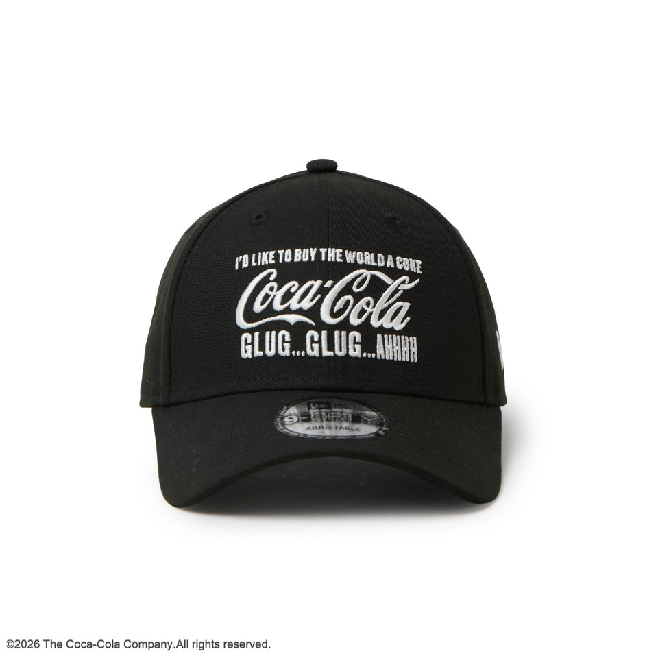 9FORTY Coca-Cola コカ・コーラ ブラック | NEW ERA ニューエラ公式オンラインストア