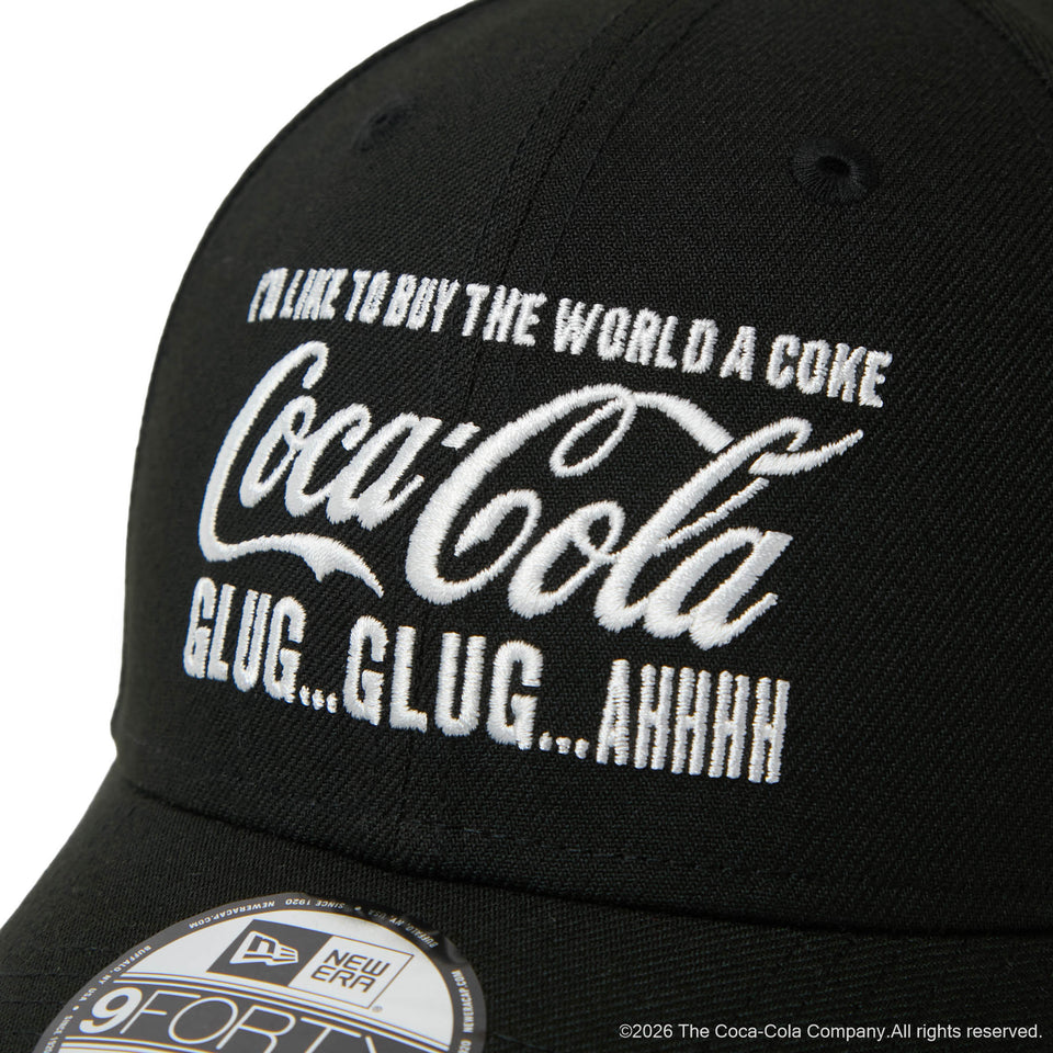9FORTY Coca-Cola コカ・コーラ ブラック | NEW ERA ニューエラ公式オンラインストア
