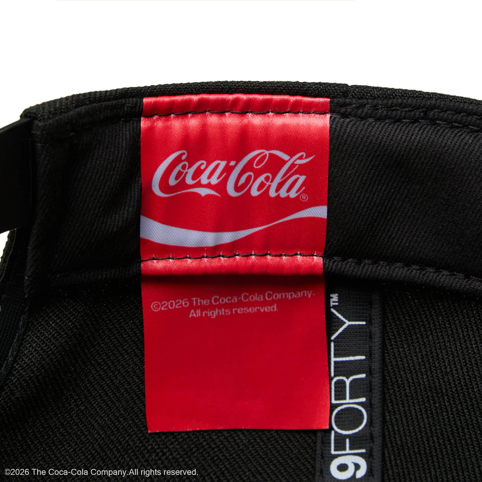 9FORTY Coca-Cola コカ・コーラ ブラック | NEW ERA ニューエラ公式オンラインストア