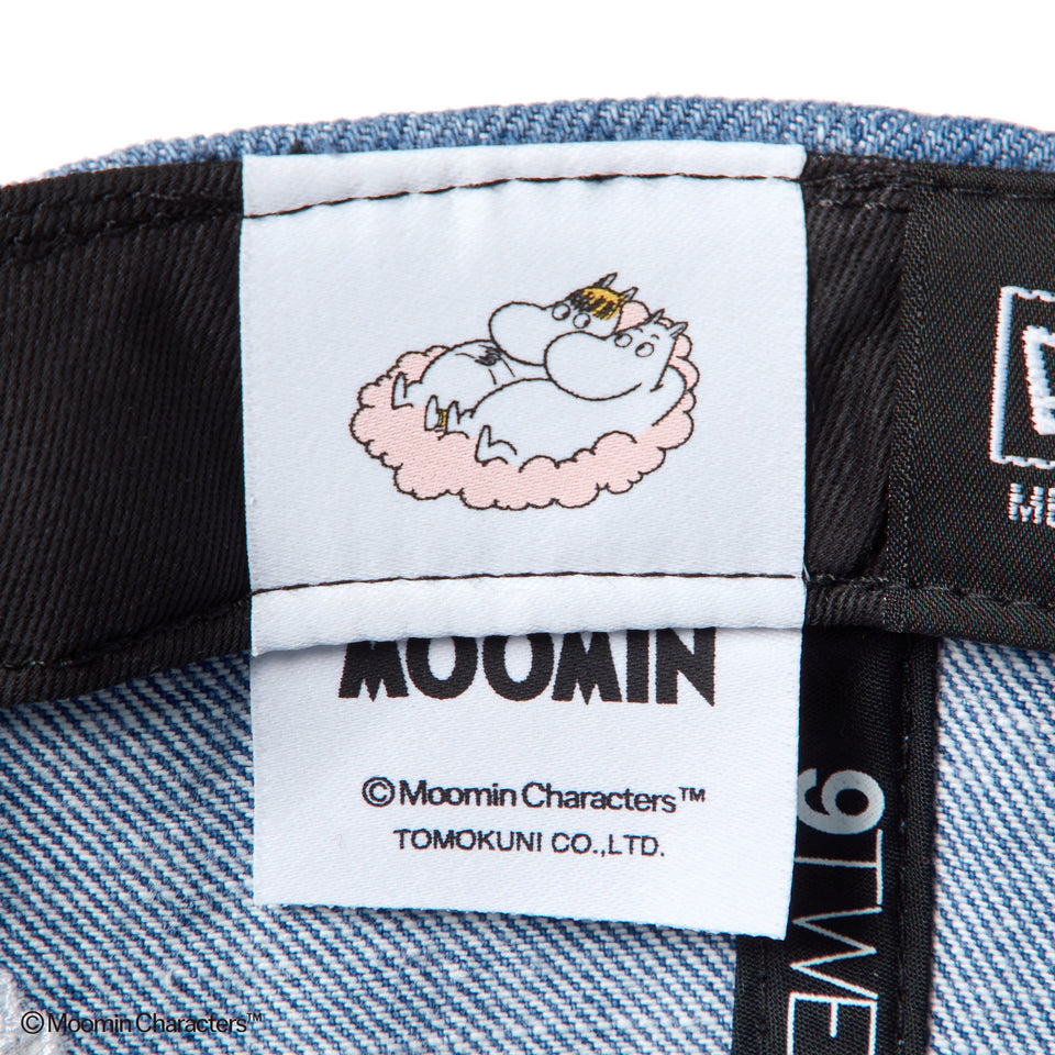 9TWENTY Moomin Flower ニョロニョロ ウォッシュドデニム ネイビー | NEW ERA ニューエラ公式オンラインストア
