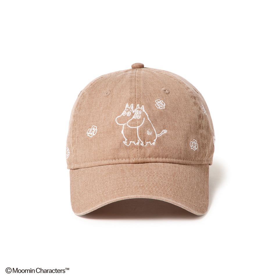 9TWENTY Moomin Flower ムーミン スノークのおじょうさん イタリアンウォッシュ カーキ | NEW ERA ニューエラ公式オンラインストア