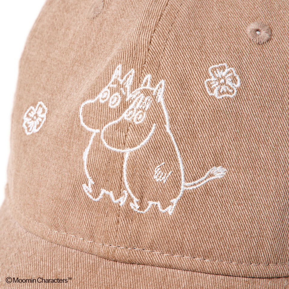 9TWENTY Moomin Flower ムーミン スノークのおじょうさん イタリアンウォッシュ カーキ | NEW ERA ニューエラ公式オンラインストア