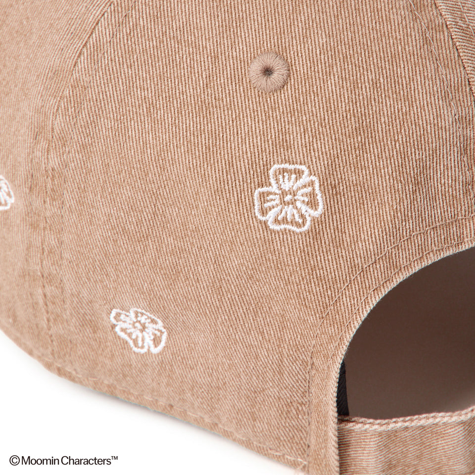 9TWENTY Moomin Flower ムーミン スノークのおじょうさん イタリアンウォッシュ カーキ | NEW ERA ニューエラ公式オンラインストア