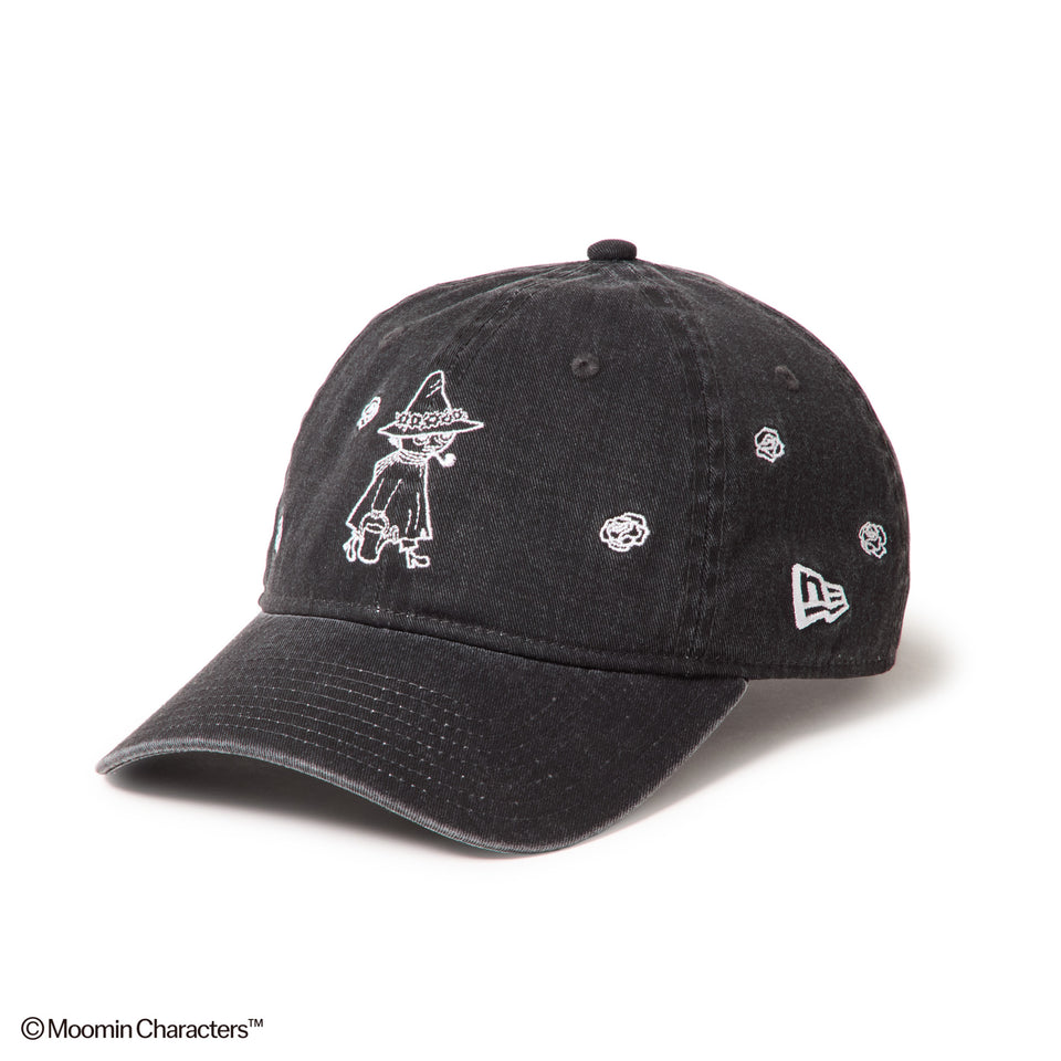 9TWENTY Moomin Flower スナフキン イタリアンウォッシュ ブラック | NEW ERA ニューエラ公式オンラインストア