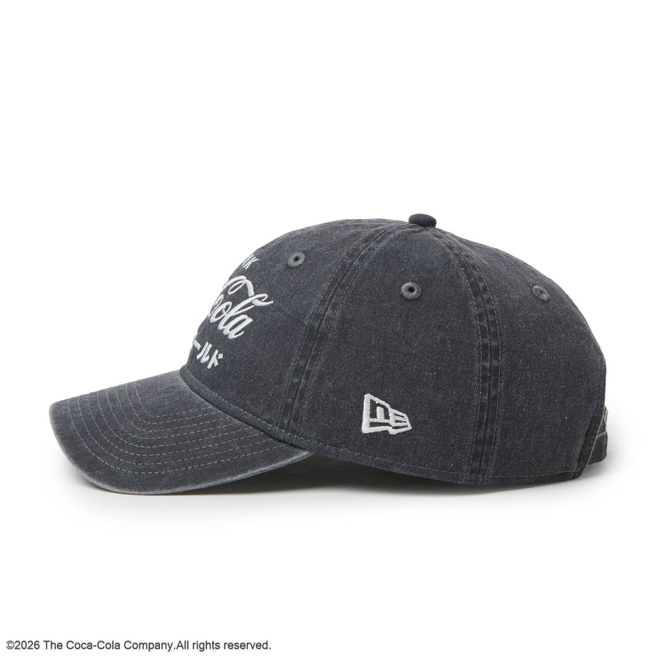 9TWENTY Coca-Cola コカ・コーラ アシッドウォッシュ ダークグレー | NEW ERA ニューエラ公式オンラインストア