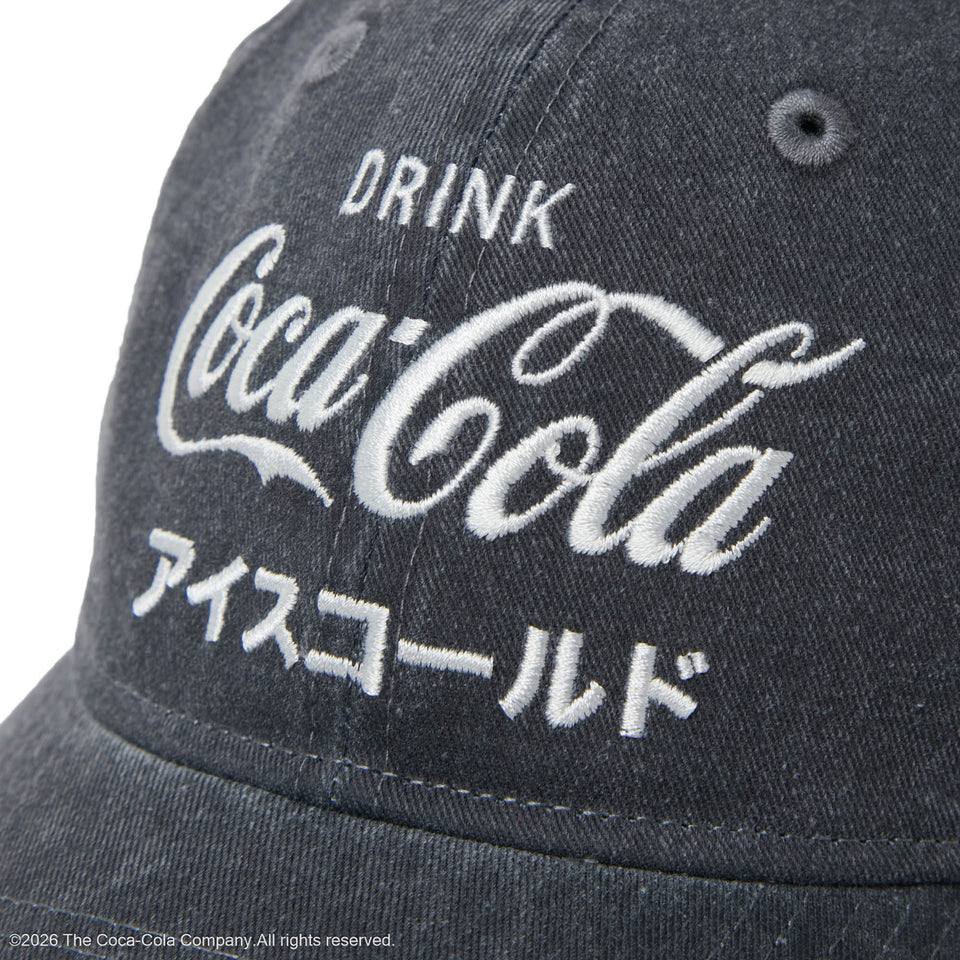 9TWENTY Coca-Cola コカ・コーラ アシッドウォッシュ ダークグレー | NEW ERA ニューエラ公式オンラインストア