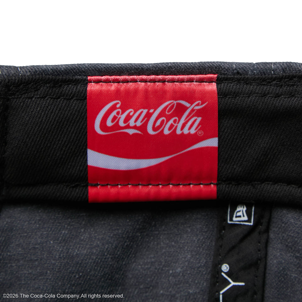 9TWENTY Coca-Cola コカ・コーラ アシッドウォッシュ ダークグレー | NEW ERA ニューエラ公式オンラインストア