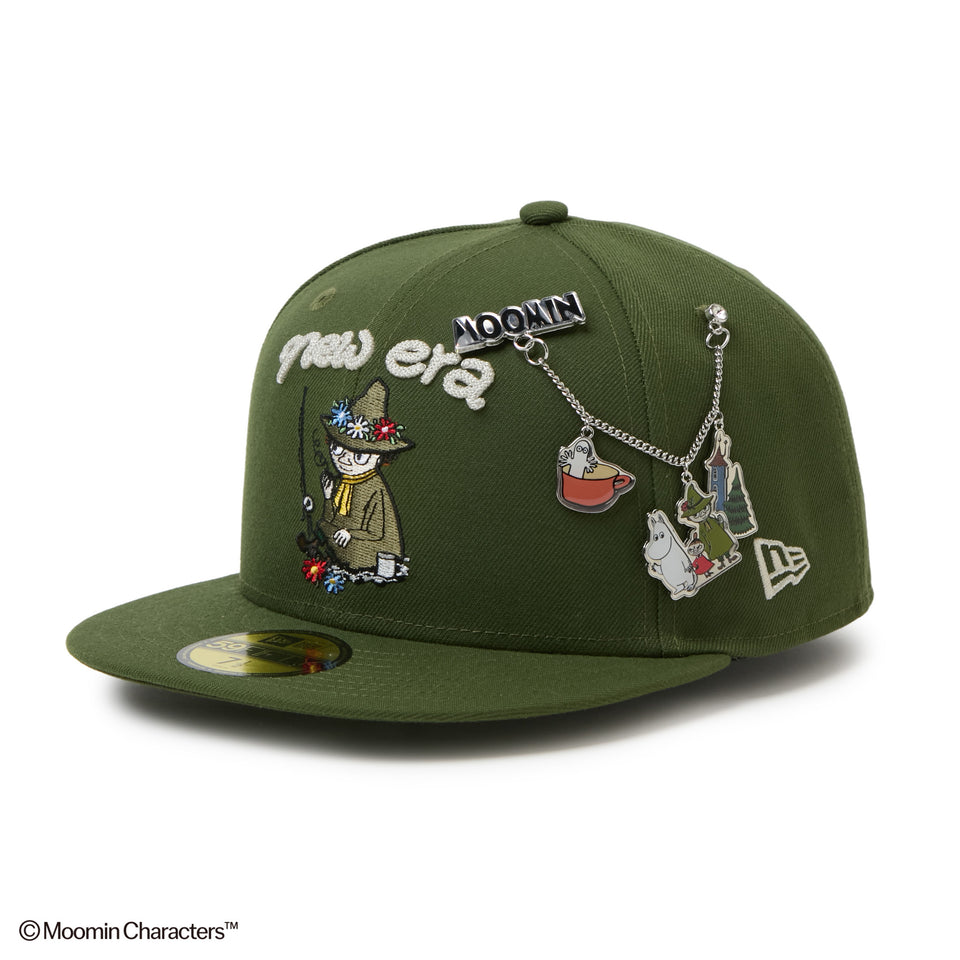 59FIFTY Moomin スナフキン チャーム リーフルグリーン | NEW ERA ニューエラ公式オンラインストア