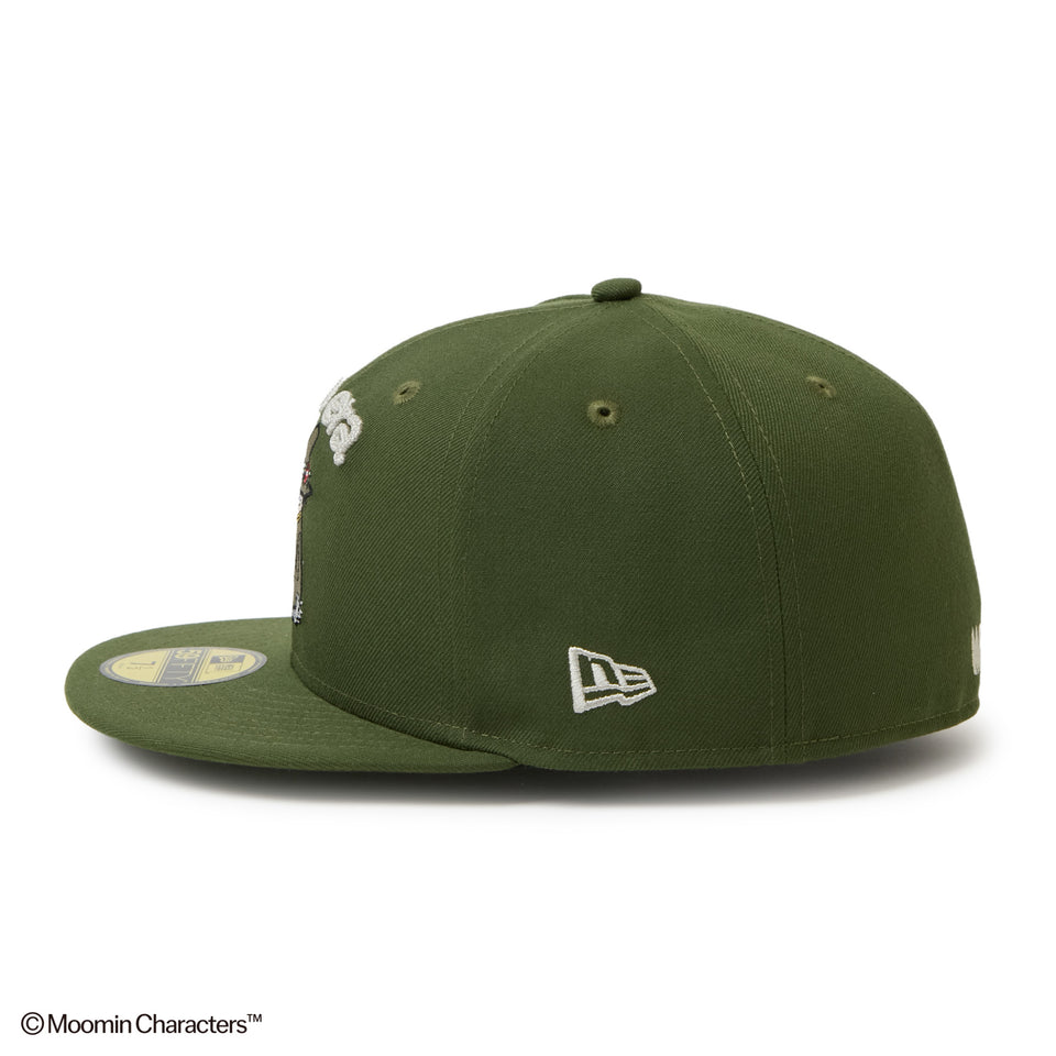 59FIFTY Moomin スナフキン チャーム リーフルグリーン | NEW ERA ニューエラ公式オンラインストア