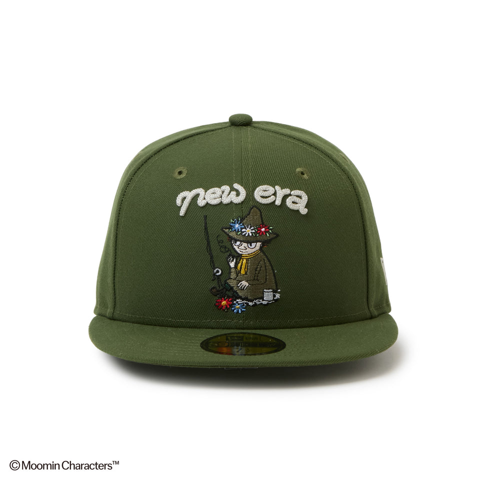 59FIFTY Moomin スナフキン チャーム リーフルグリーン | NEW ERA ニューエラ公式オンラインストア