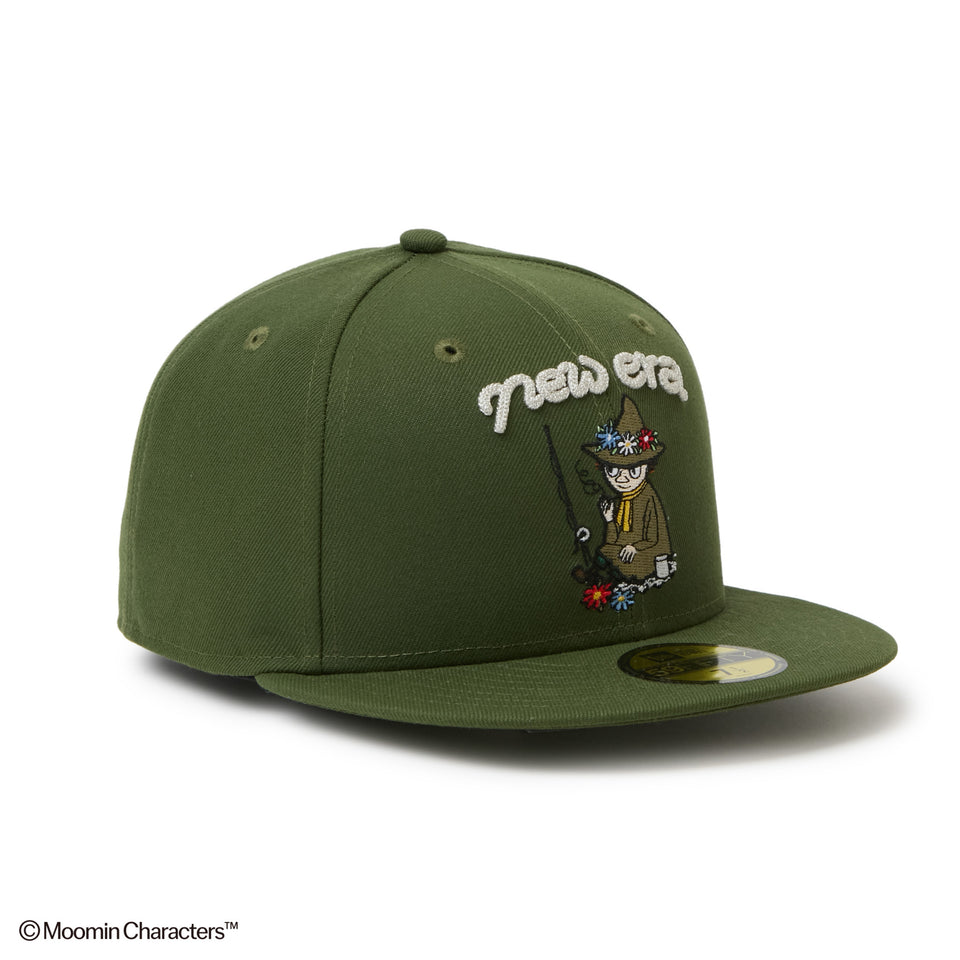 59FIFTY Moomin スナフキン チャーム リーフルグリーン | NEW ERA ニューエラ公式オンラインストア