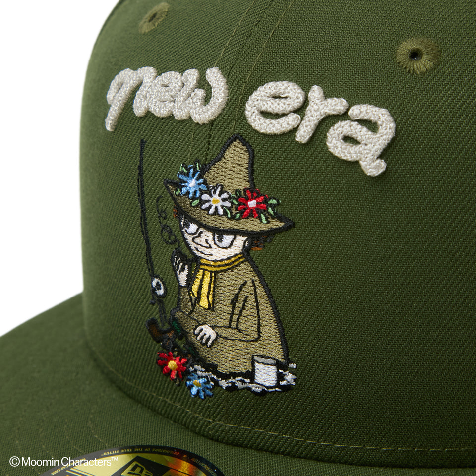 59FIFTY Moomin スナフキン チャーム リーフルグリーン | NEW ERA ニューエラ公式オンラインストア