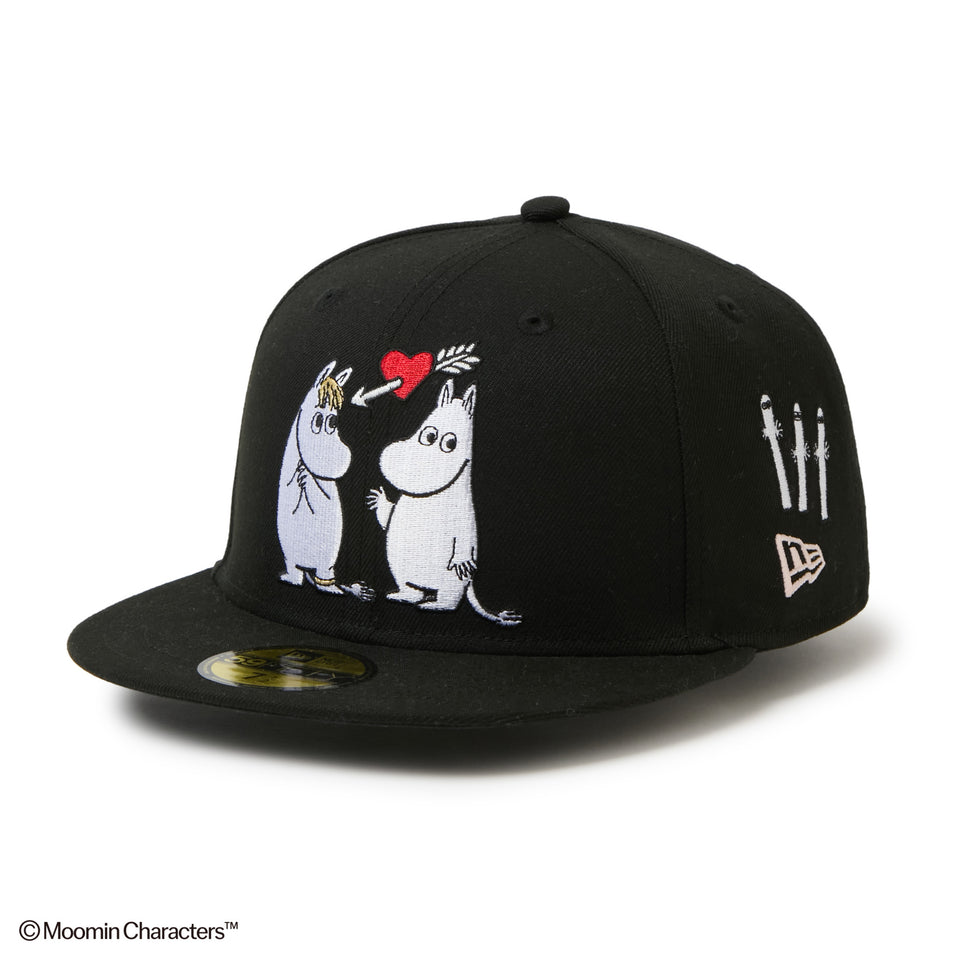 59FIFTY Moomin キャラAll Over ブラック | NEW ERA ニューエラ公式オンラインストア