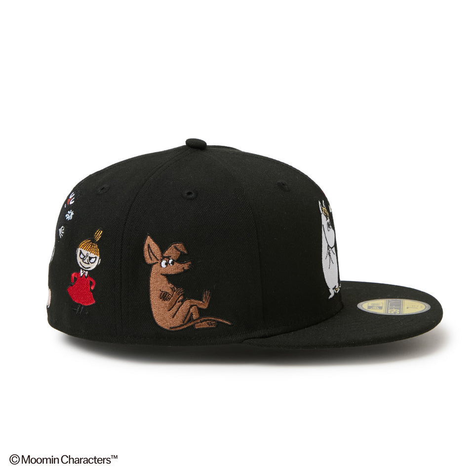 59FIFTY Moomin キャラAll Over ブラック | NEW ERA ニューエラ公式オンラインストア
