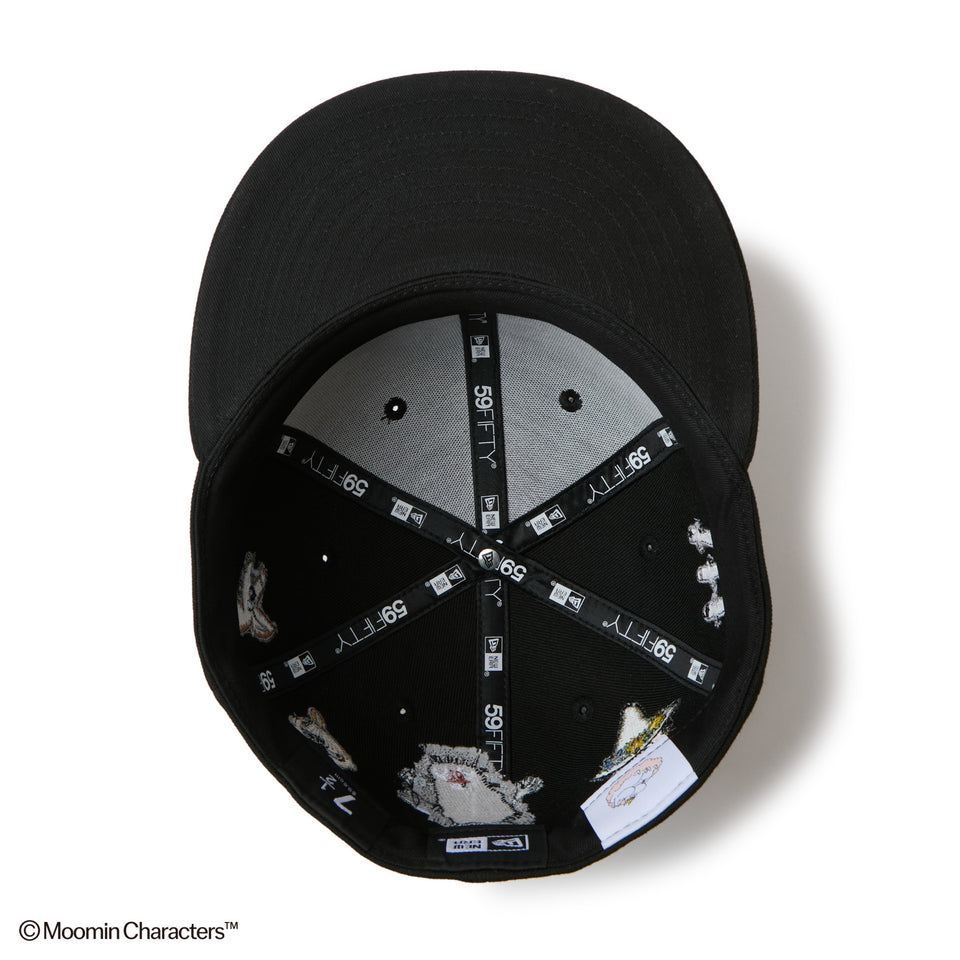59FIFTY Moomin キャラAll Over ブラック | NEW ERA ニューエラ公式オンラインストア