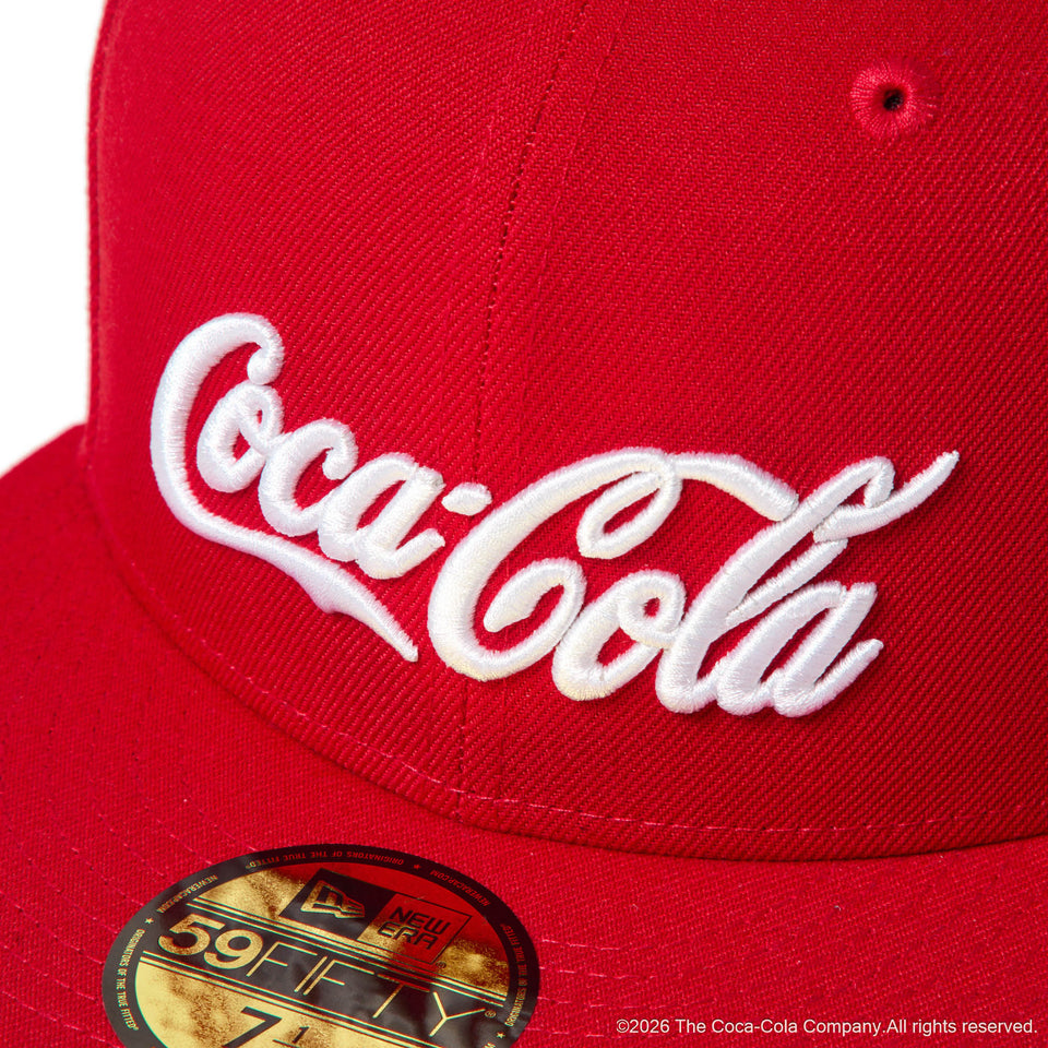 59FIFTY Coca-Cola コカ・コーラ スカーレット | NEW ERA ニューエラ公式オンラインストア