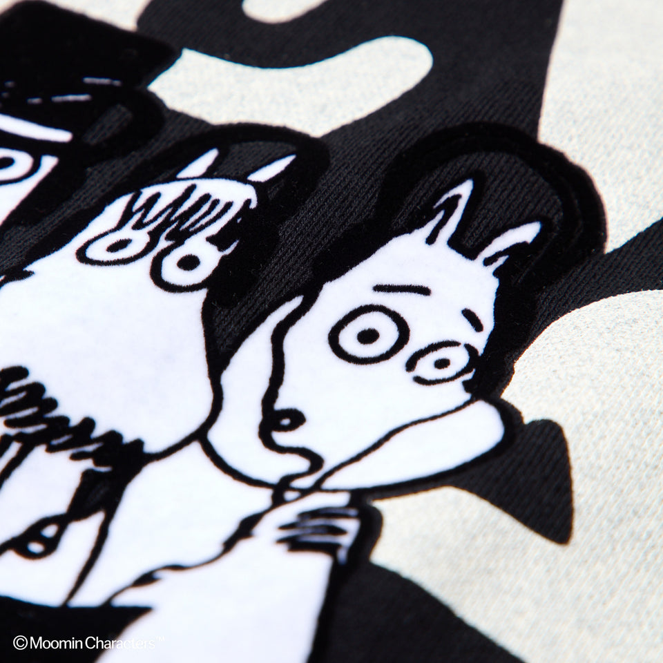 裏毛 スウェット プルオーバーフーディー Moomin Music ブラック | NEW ERA ニューエラ公式オンラインストア