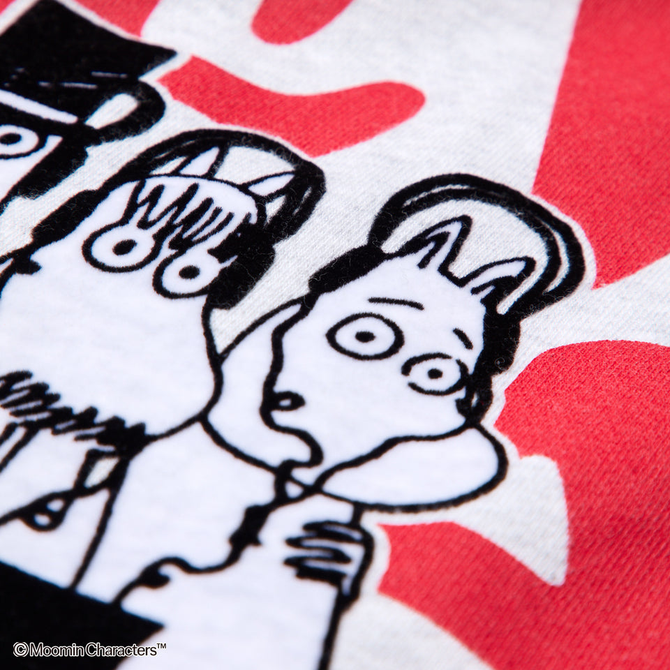 裏毛 スウェット プルオーバーフーディー Moomin Music アッシュグレー | NEW ERA ニューエラ公式オンラインストア