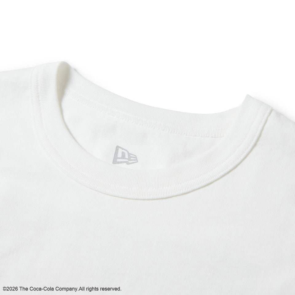 長袖 ウォッシュド コットン Tシャツ Coca-Cola コカ・コーラ オフホワイト | NEW ERA ニューエラ公式オンラインストア