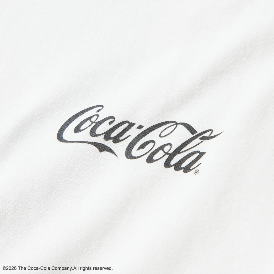 長袖 ウォッシュド コットン Tシャツ Coca-Cola コカ・コーラ オフホワイト | NEW ERA ニューエラ公式オンラインストア
