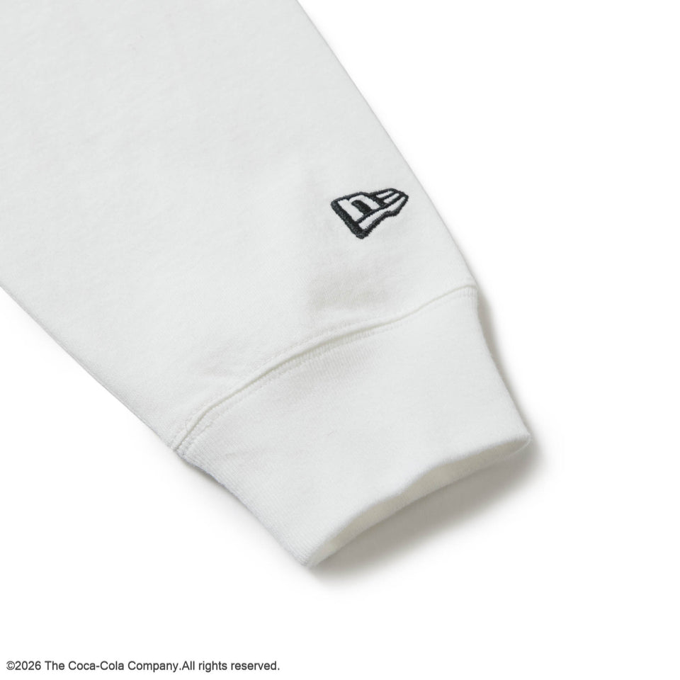 長袖 ウォッシュド コットン Tシャツ Coca-Cola コカ・コーラ オフホワイト | NEW ERA ニューエラ公式オンラインストア