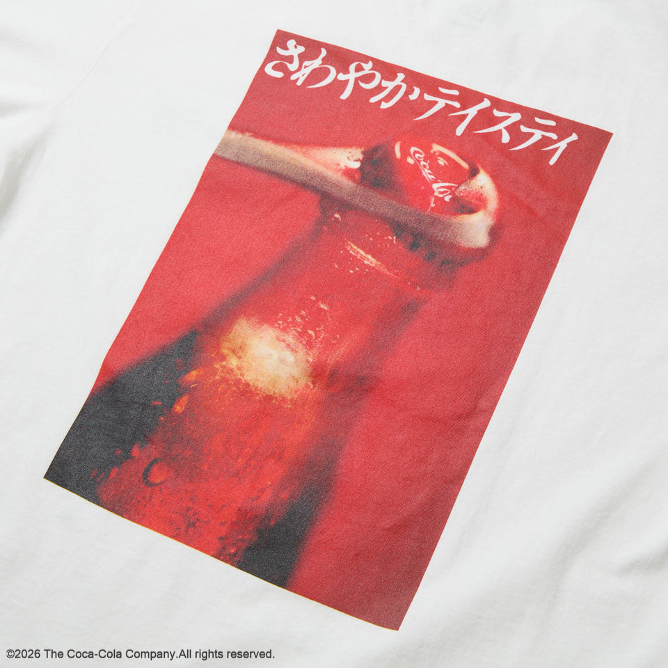 長袖 ウォッシュド コットン Tシャツ Coca-Cola コカ・コーラ オフホワイト | NEW ERA ニューエラ公式オンラインストア