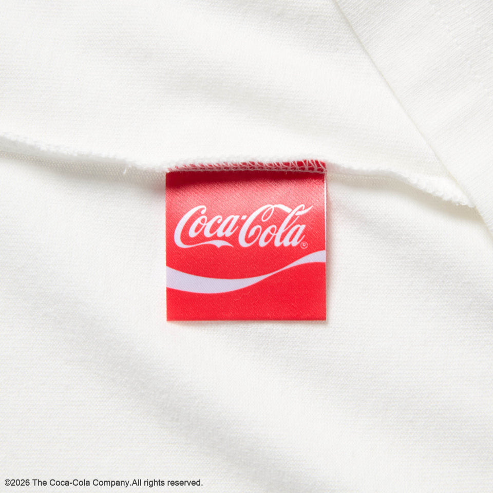 長袖 ウォッシュド コットン Tシャツ Coca-Cola コカ・コーラ オフホワイト | NEW ERA ニューエラ公式オンラインストア