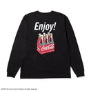 長袖 ウォッシュド コットン Tシャツ Coca-Cola コカ・コーラ ブラック | NEW ERA ニューエラ公式オンラインストア
