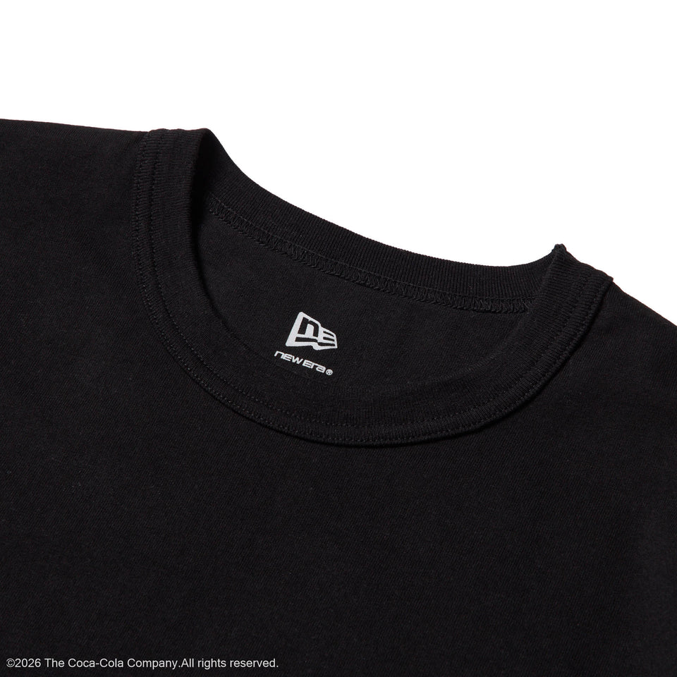 長袖 ウォッシュド コットン Tシャツ Coca-Cola コカ・コーラ ブラック | NEW ERA ニューエラ公式オンラインストア