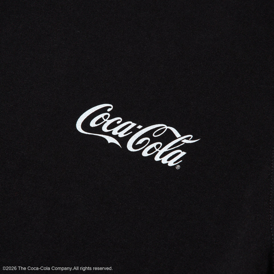 長袖 ウォッシュド コットン Tシャツ Coca-Cola コカ・コーラ ブラック | NEW ERA ニューエラ公式オンラインストア