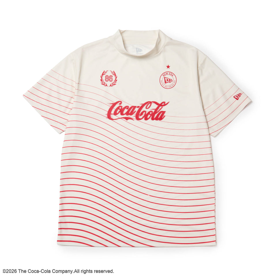 半袖 モックネック Tシャツ Coca-Cola Golf コカ・コーラ オフホワイト｜ゴルフ | NEW ERA ニューエラ公式オンラインストア