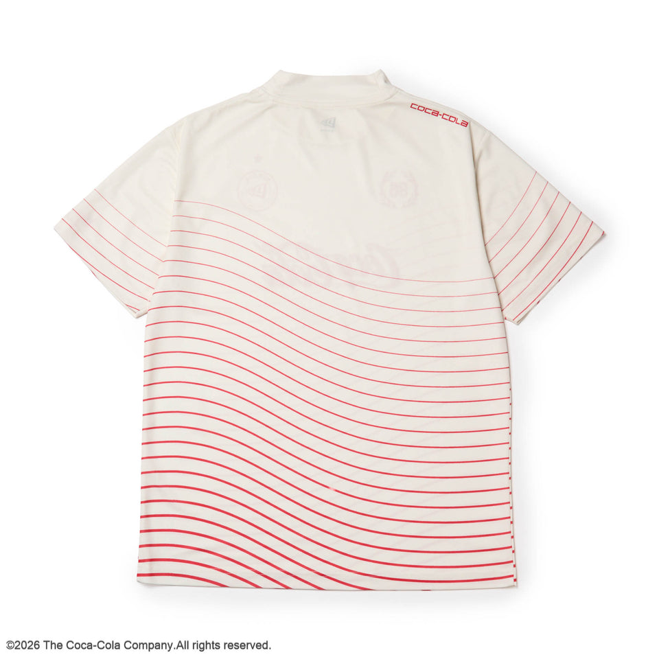 半袖 モックネック Tシャツ Coca-Cola Golf コカ・コーラ オフホワイト｜ゴルフ | NEW ERA ニューエラ公式オンラインストア