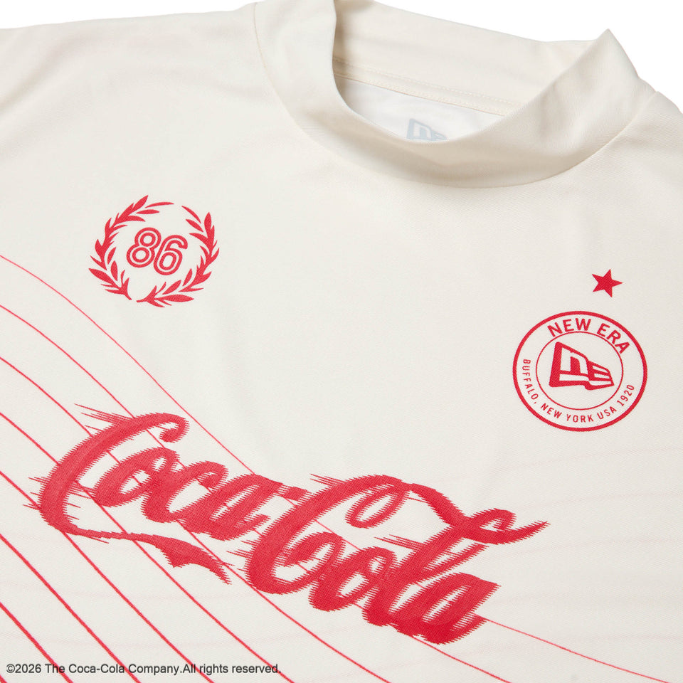 半袖 モックネック Tシャツ Coca-Cola Golf コカ・コーラ オフホワイト｜ゴルフ | NEW ERA ニューエラ公式オンラインストア