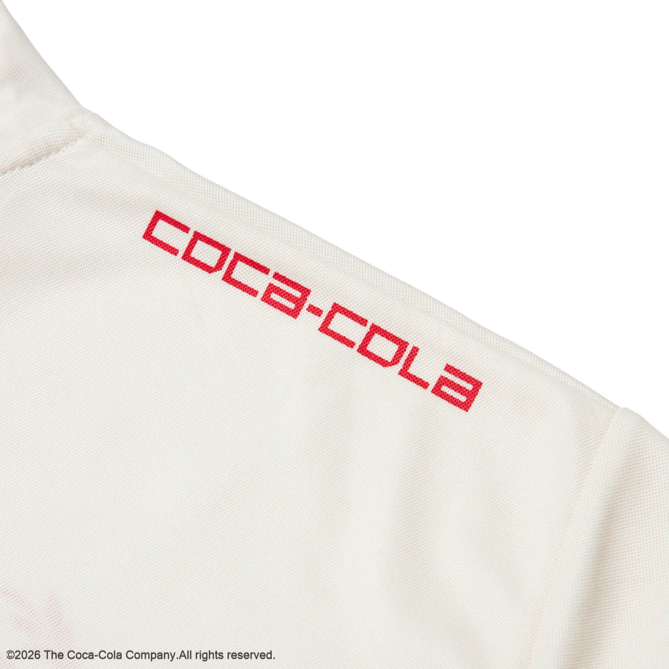 半袖 モックネック Tシャツ Coca-Cola Golf コカ・コーラ オフホワイト｜ゴルフ | NEW ERA ニューエラ公式オンラインストア