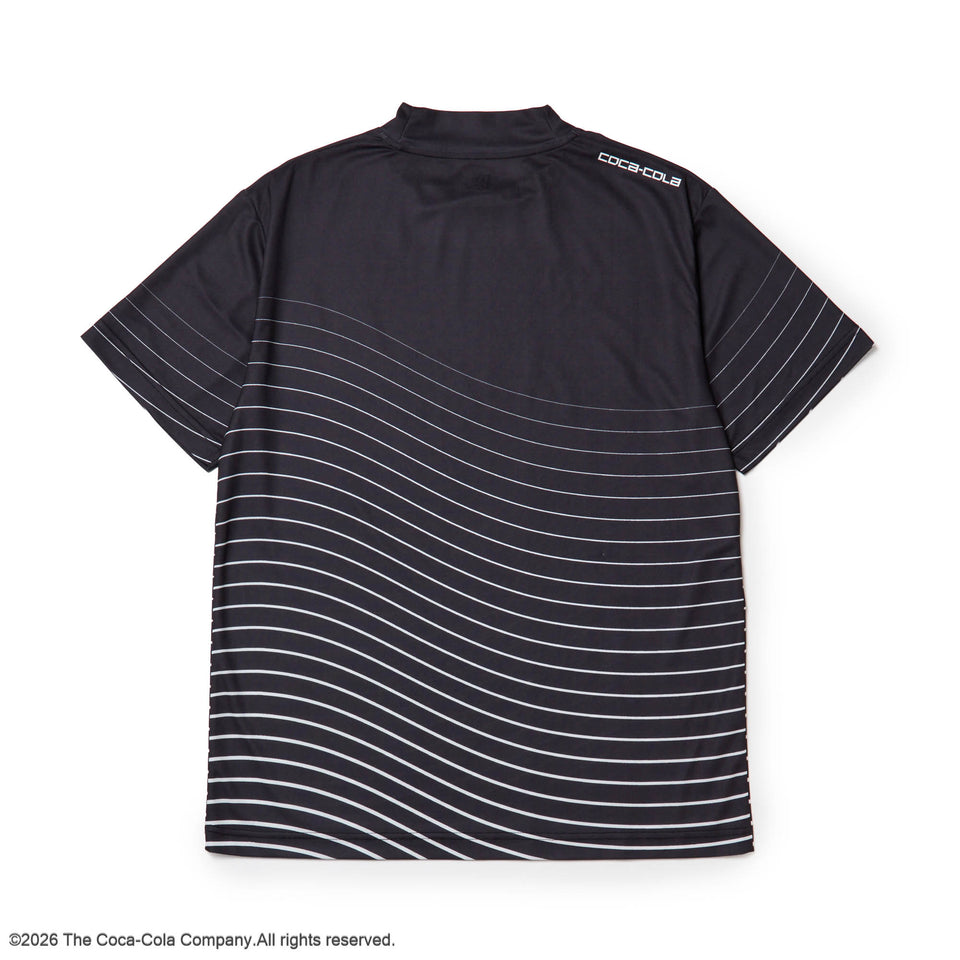 半袖 モックネック Tシャツ Coca-Cola Golf コカ・コーラ ブラック｜ゴルフ | NEW ERA ニューエラ公式オンラインストア