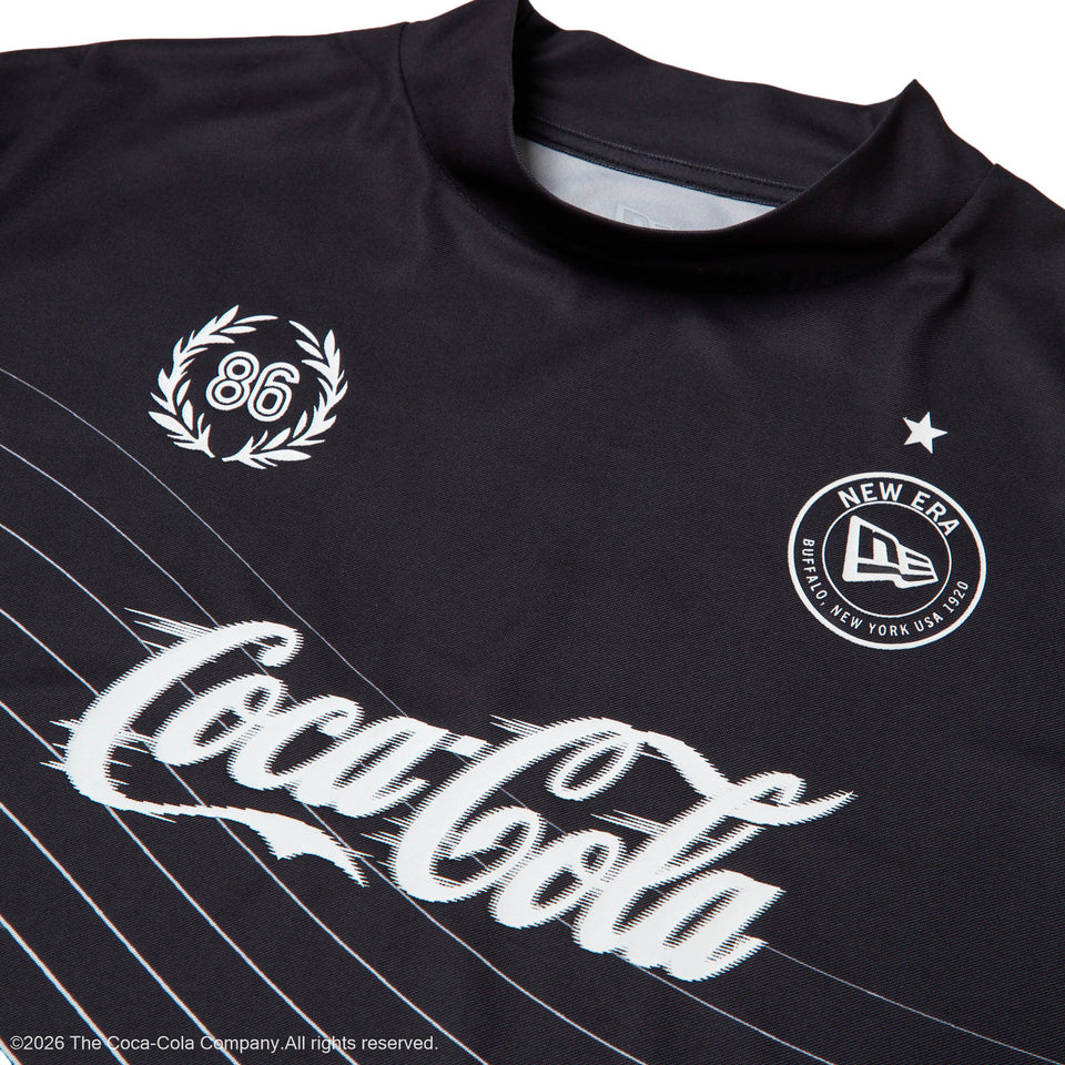 半袖 モックネック Tシャツ Coca-Cola Golf コカ・コーラ ブラック｜ゴルフ | NEW ERA ニューエラ公式オンラインストア