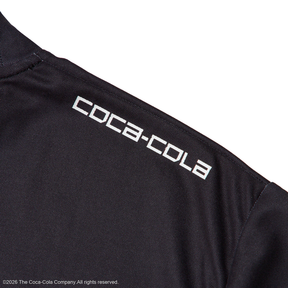 半袖 モックネック Tシャツ Coca-Cola Golf コカ・コーラ ブラック｜ゴルフ | NEW ERA ニューエラ公式オンラインストア