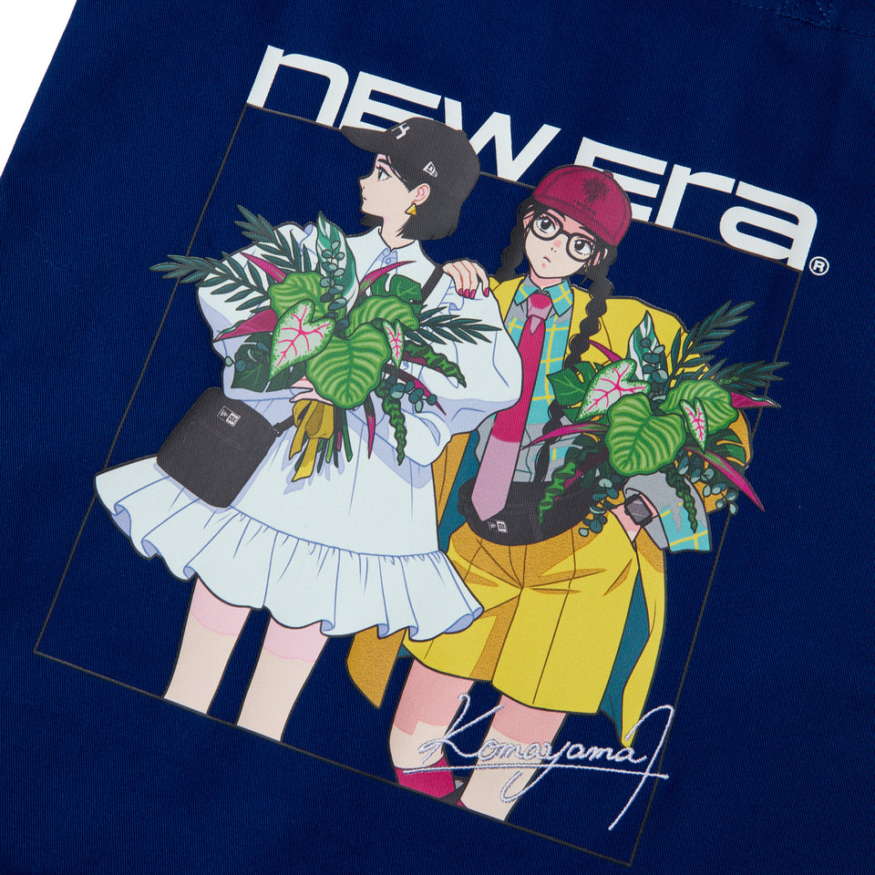 コットンツイル トートバッグ Illustrators Collection こまやま明 ライトロイヤル | NEW ERA ニューエラ公式オンラインストア