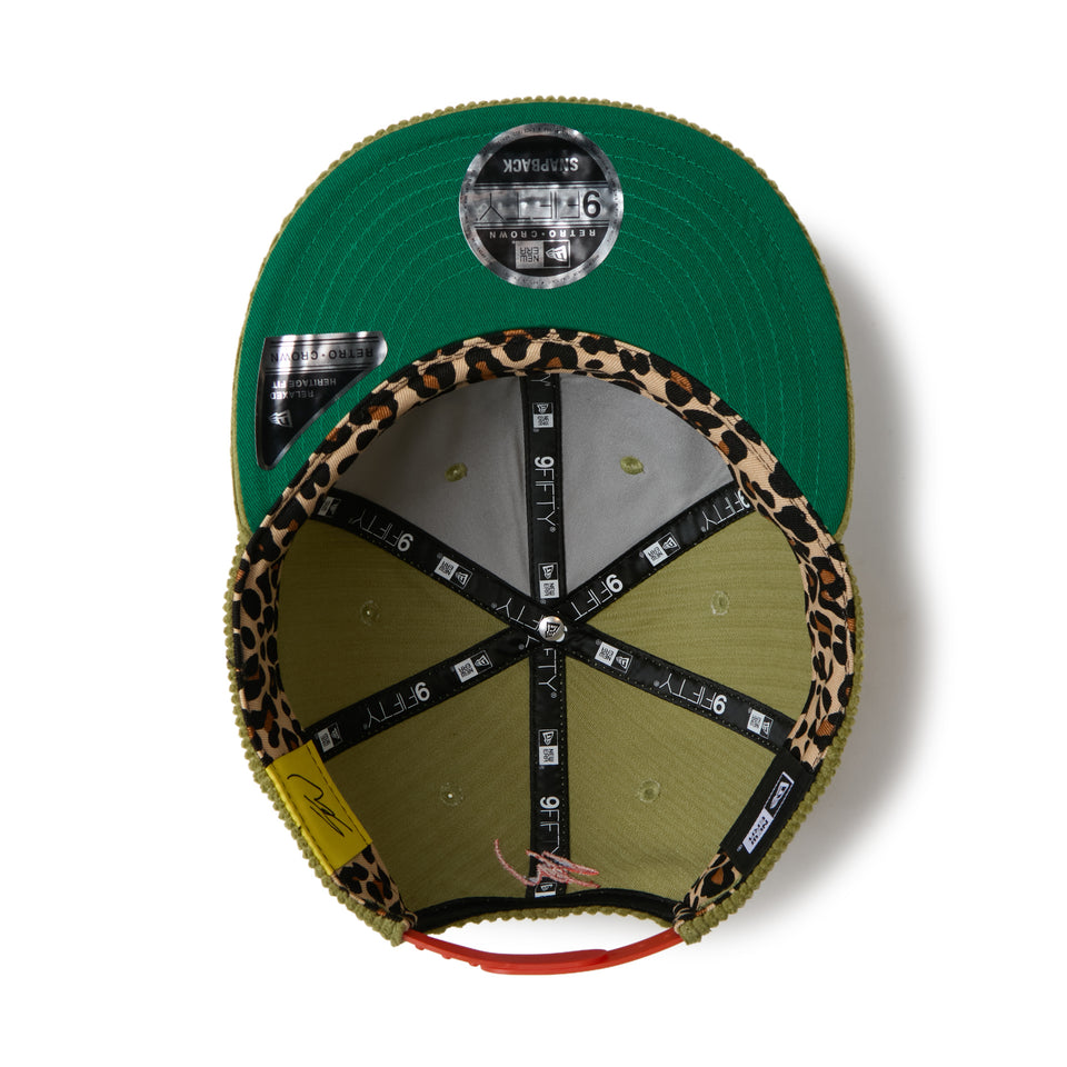 RC 9FIFTY Sean Wotherspoon Corduroy コーデュロイ ライトグリーン | NEW ERA ニューエラ公式オンラインストア