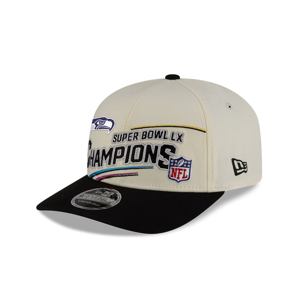 9SEVENTY ストレッチスナップ NFL Super Bowl LX シアトル・シー