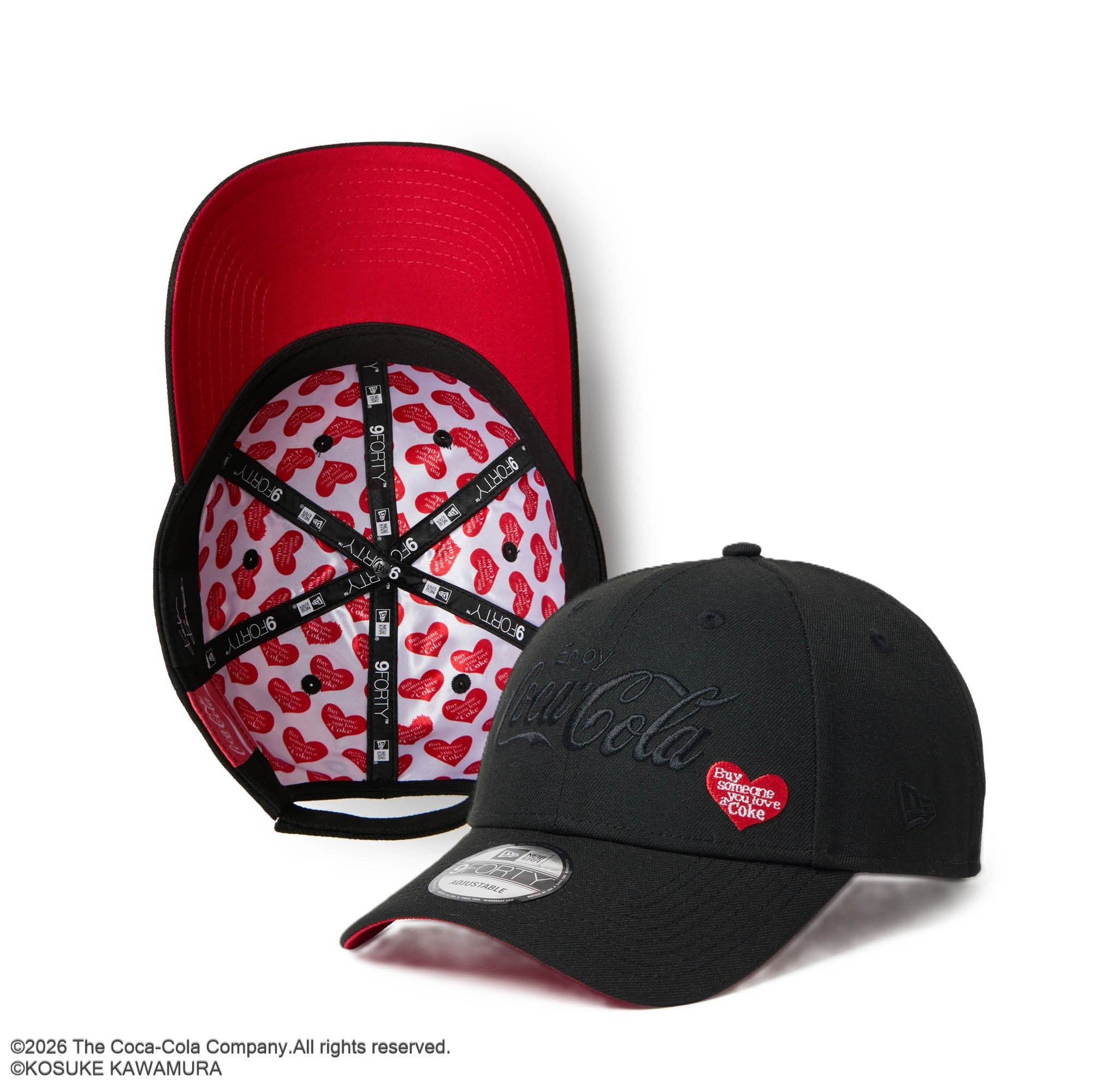 9FORTY Coca-Cola designed by Kosuke Kawamura コカ・コーラ ブラック