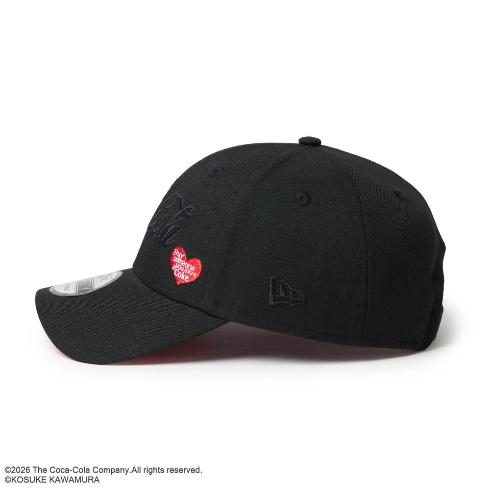 9FORTY Coca-Cola designed by Kosuke Kawamura コカ・コーラ ブラック | NEW ERA ニューエラ公式オンラインストア