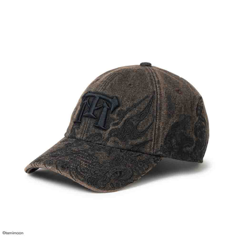 9FORTY アンストラクチャード Illustrators Collection tamimoon オーバーダイ デニム ブラウン | NEW ERA ニューエラ公式オンラインストア